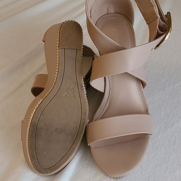 BCBG Open Toe Wedges - Picture 3 of 3